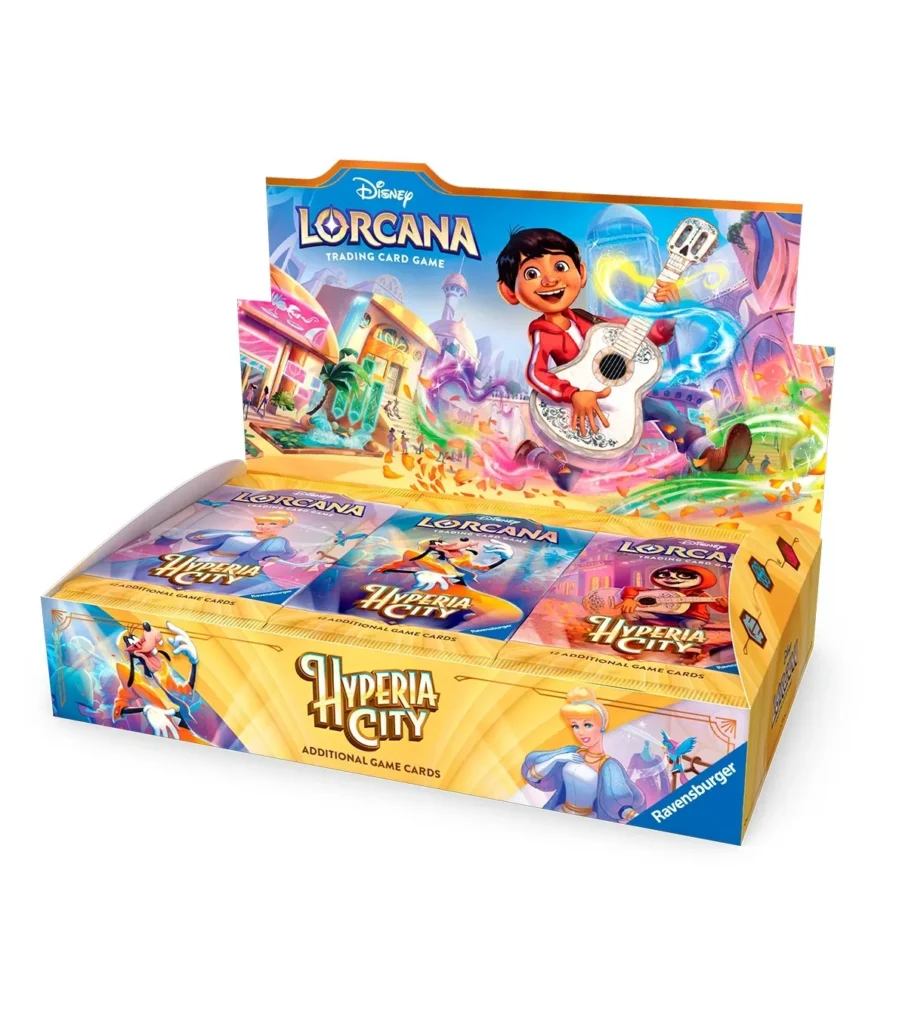 Disney Lorcana TCG (Booster Box) (Hyperia City) (English)